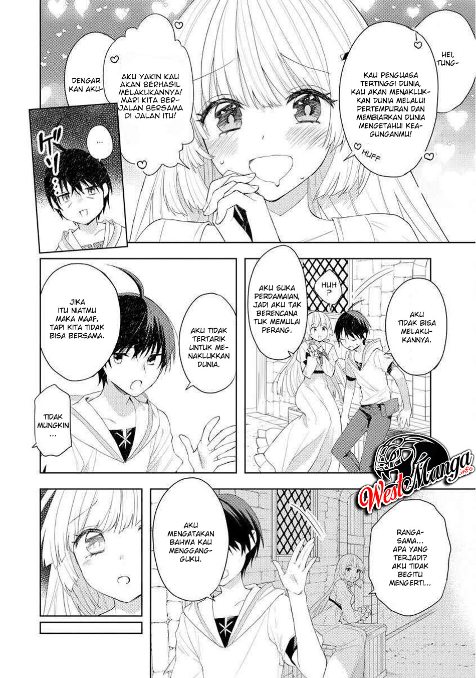 Shitennou Sai Jakudatta Ore. Tensei Shitanode Heionna Seikatsu wo Nozomu Chapter 01.2 Gambar 8