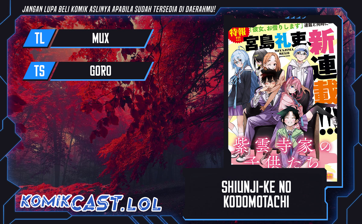 Shiunji-ke no Kodomo-Tachi Chapter 20 Gambar 1