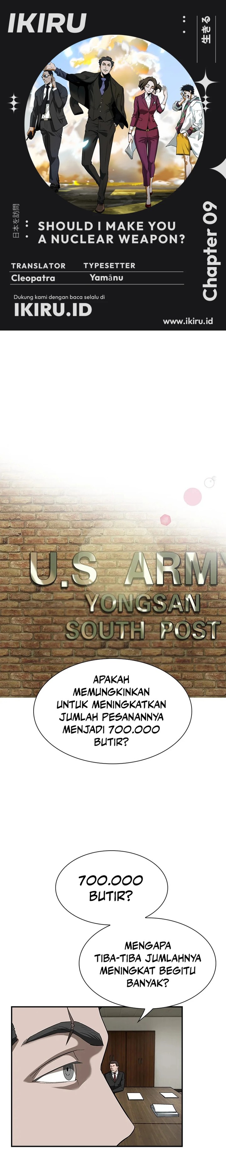 Should I Make You a Nuclear Weapon? Chapter 09 Gambar 1