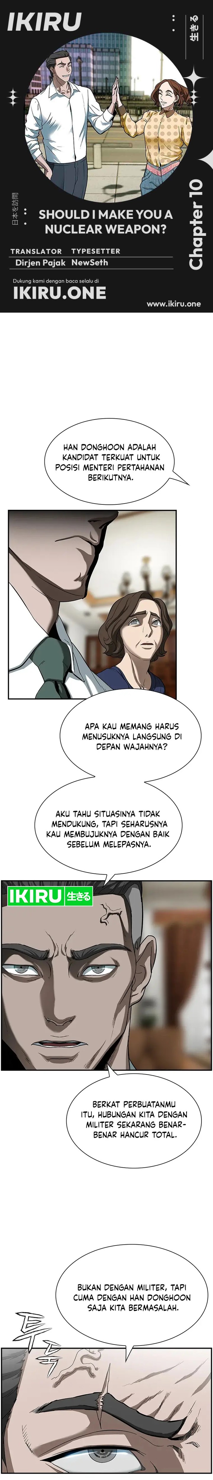 Should I Make You a Nuclear Weapon? Chapter 10 Gambar 1
