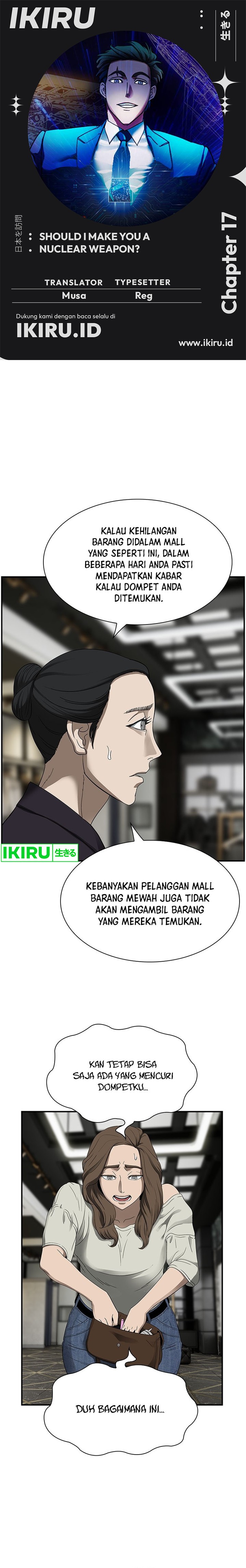 Should I Make You a Nuclear Weapon? Chapter 17 Gambar 1