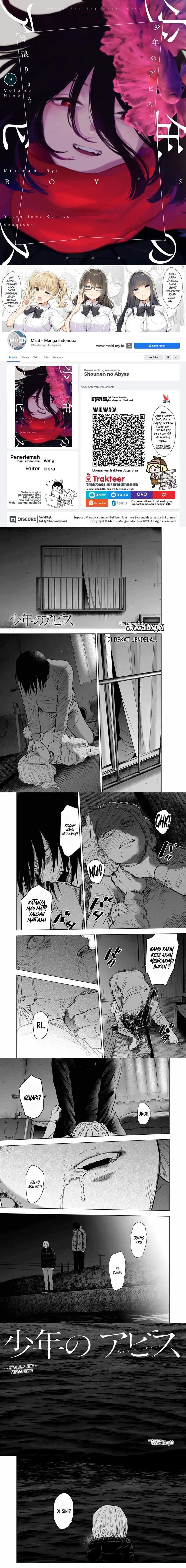 Shounen no Abyss Chapter 130 Gambar 1