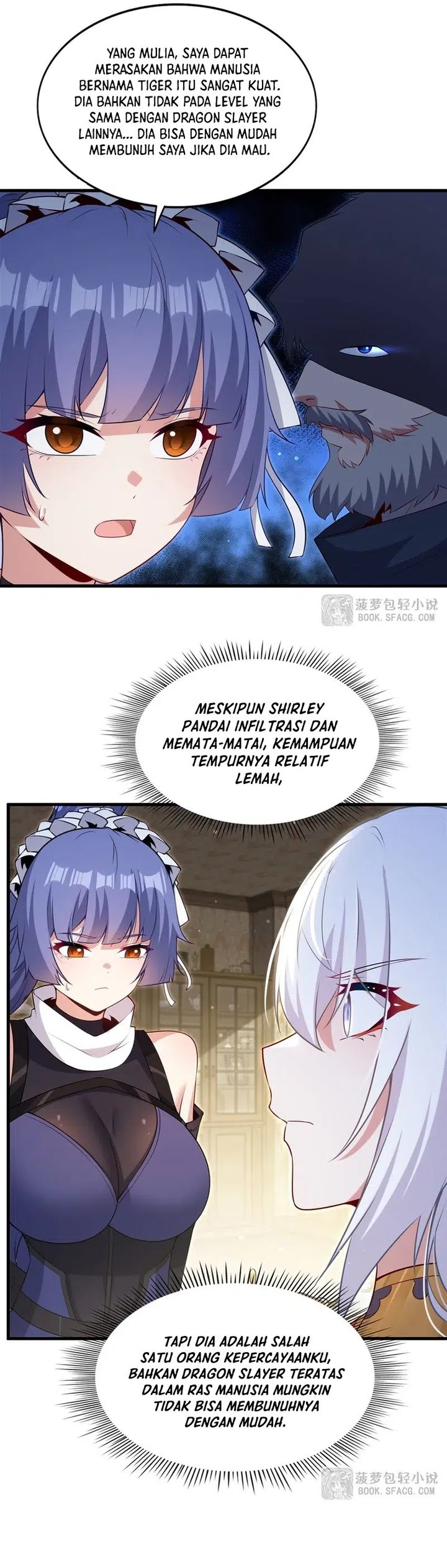 Shut Up, Evil Dragon! I don’t want to raise a child with you anymore Chapter 58 Gambar 3