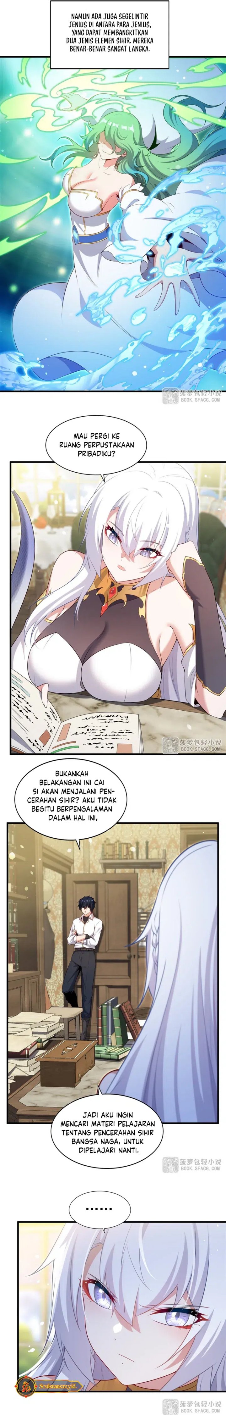 Shut Up, Evil Dragon! I don’t want to raise a child with you anymore Chapter 68 Gambar 4