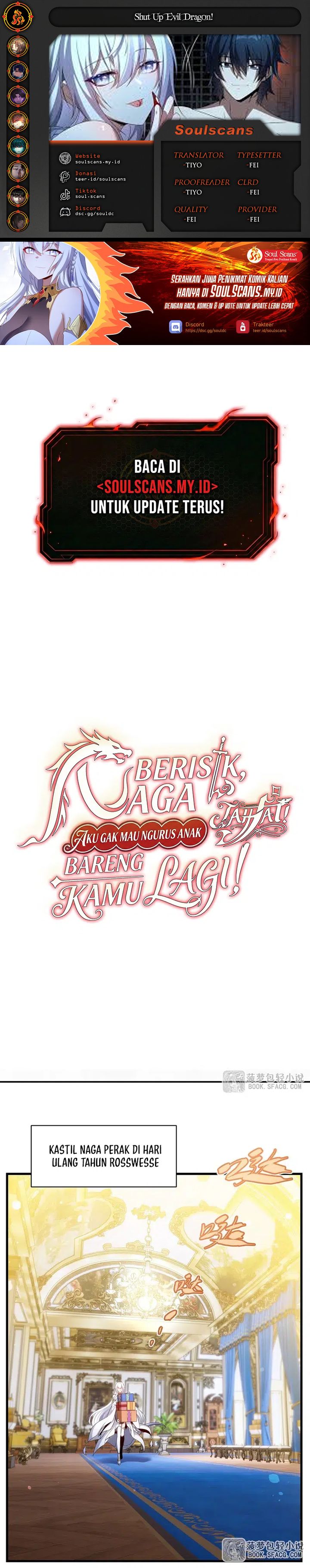 Shut Up, Evil Dragon! I don’t want to raise a child with you anymore Chapter 70 Gambar 1