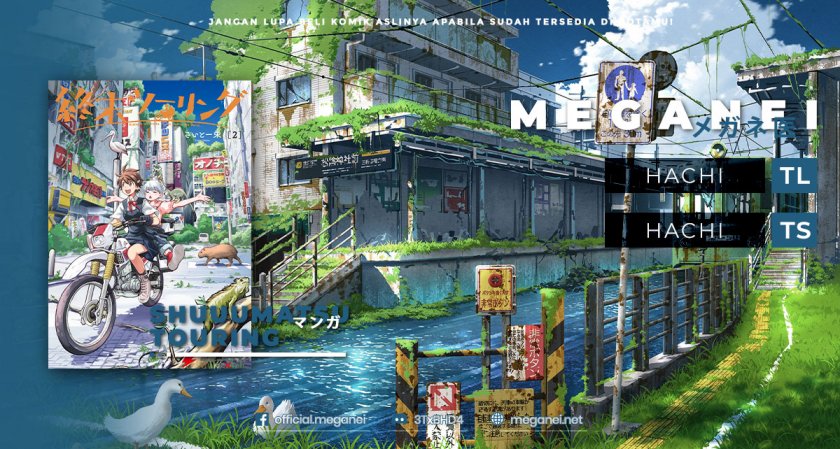 Shuumatsu Touring (World’s End Touring) Chapter 01 Gambar 1