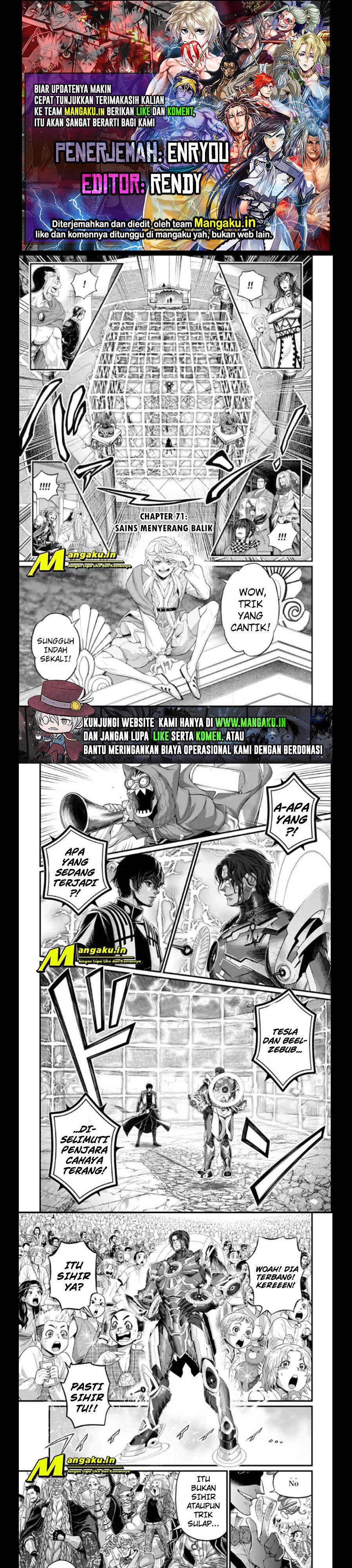 Shuumatsu no Valkyrie Chapter 71.1 Gambar 1
