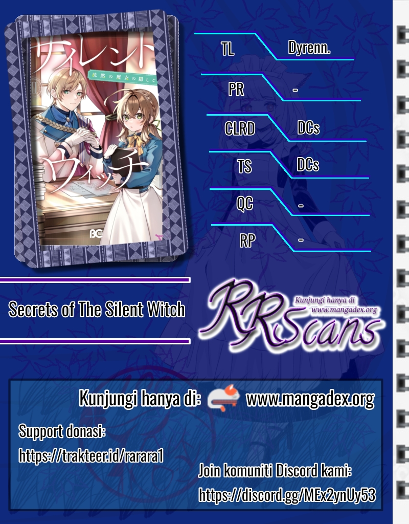 Silent Witch Chinmoku no Majo no Kakushigoto Chapter 08 Gambar 1