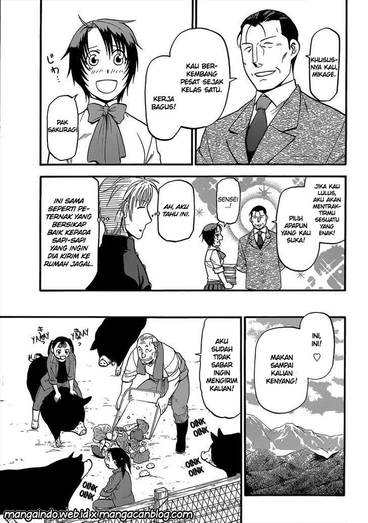 Silver Spoon Chapter 113 Gambar 14