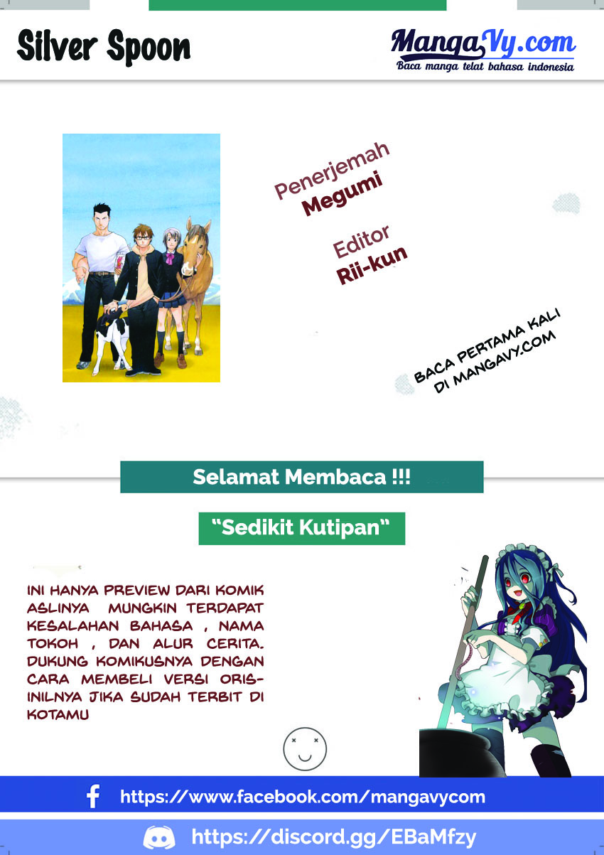 Silver Spoon Chapter 119 Gambar 1