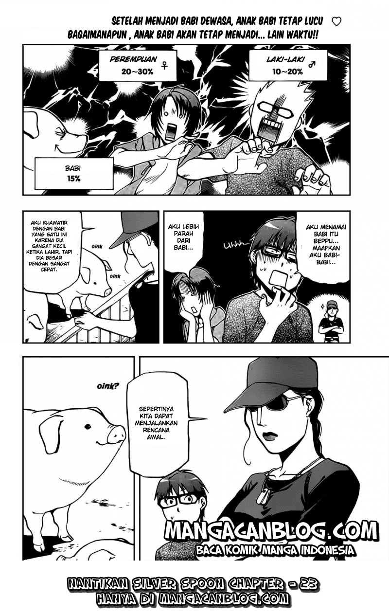 Silver Spoon Chapter 22 Gambar 19