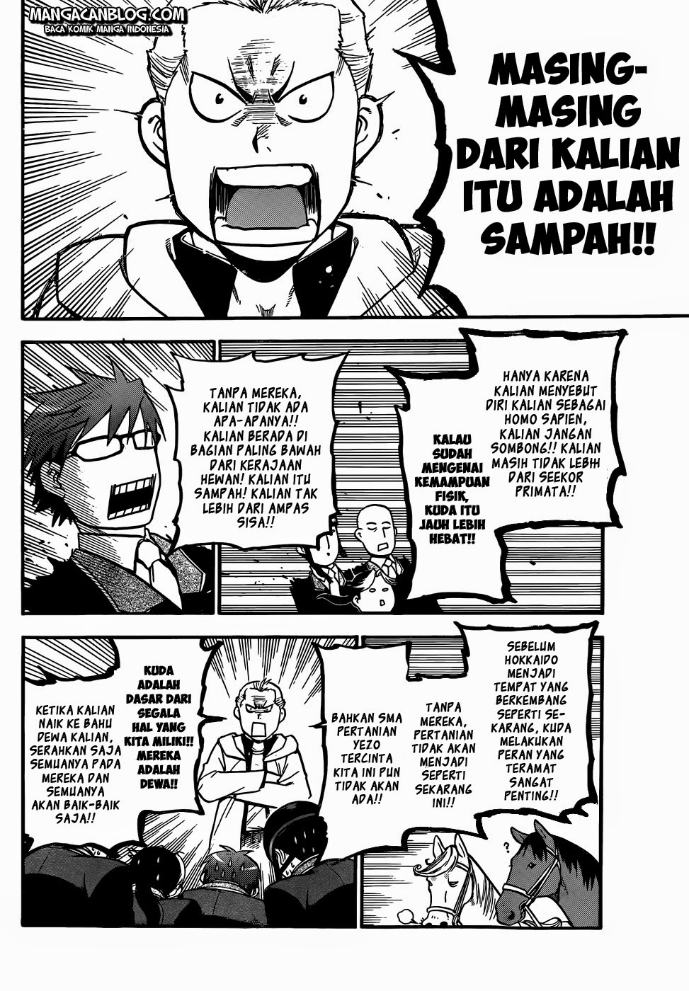 Silver Spoon Chapter 45 Gambar 13