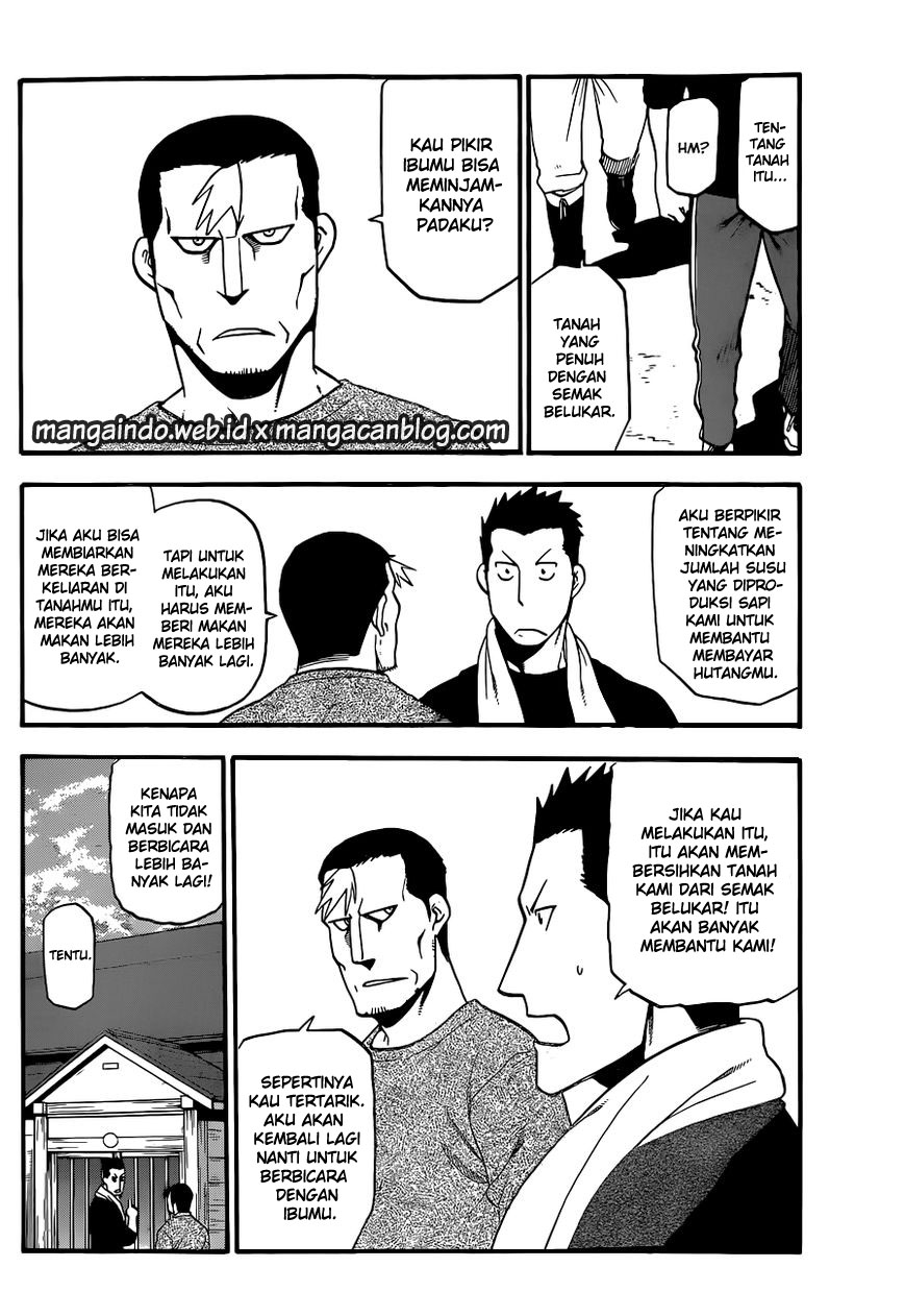 Silver Spoon Chapter 99 Gambar 15