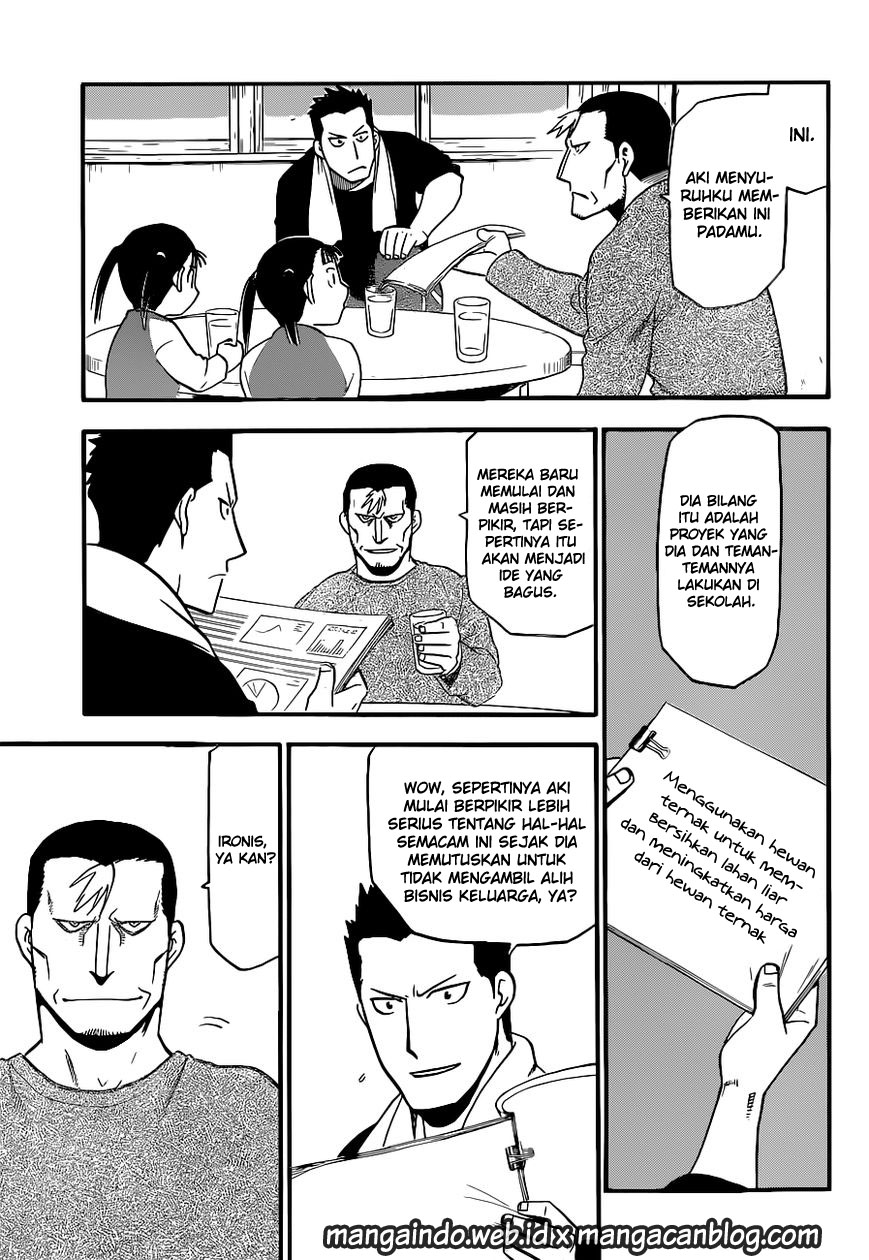 Silver Spoon Chapter 99 Gambar 18