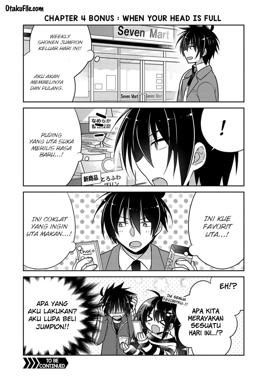 Siscon Ani to Brocon Imouto ga Shoujiki ni Nattara Chapter 04.5 Gambar 1