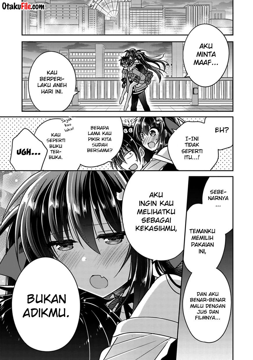 Siscon Ani to Brocon Imouto ga Shoujiki ni Nattara Chapter 07.1 Gambar 6
