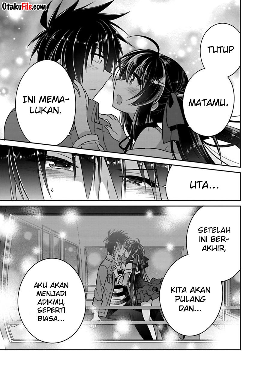 Siscon Ani to Brocon Imouto ga Shoujiki ni Nattara Chapter 07.1 Gambar 12