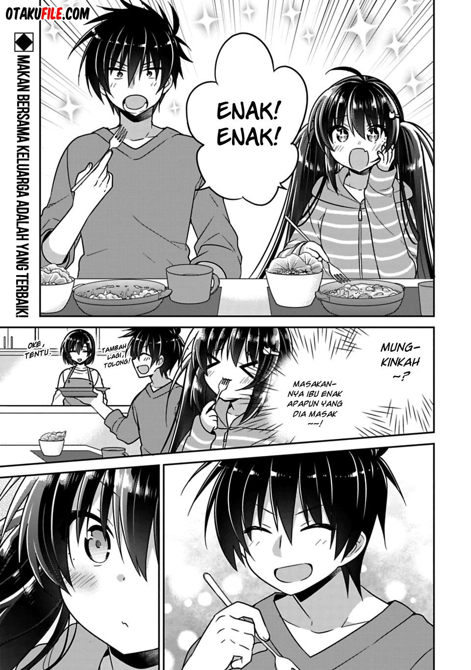 Siscon Ani to Brocon Imouto ga Shoujiki ni Nattara Chapter 09 Gambar 1