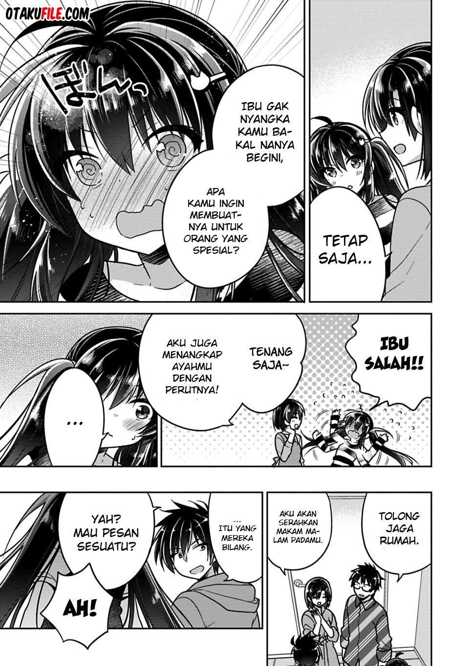 Siscon Ani to Brocon Imouto ga Shoujiki ni Nattara Chapter 09 Gambar 5