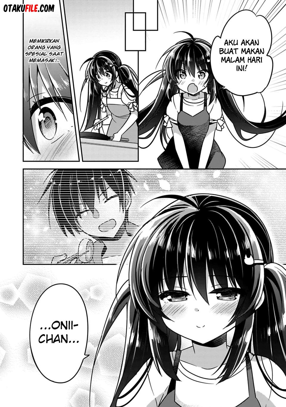 Siscon Ani to Brocon Imouto ga Shoujiki ni Nattara Chapter 09 Gambar 6