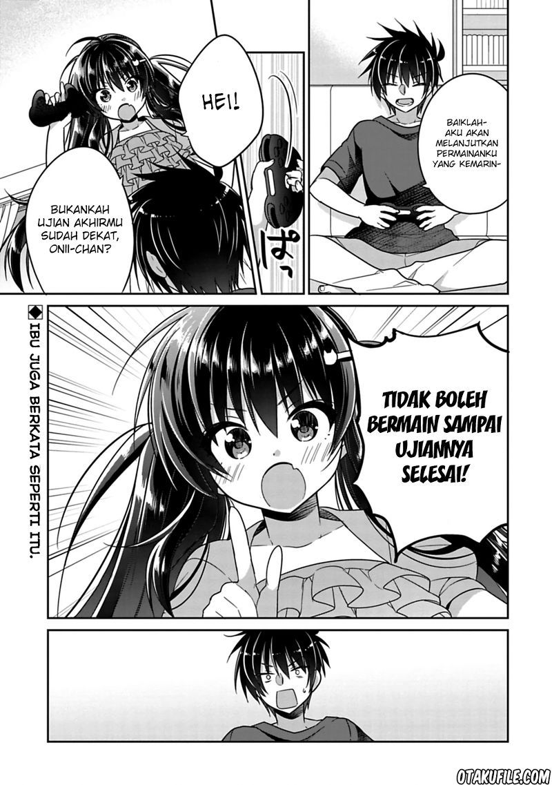Siscon Ani to Brocon Imouto ga Shoujiki ni Nattara Chapter 11 Gambar 1