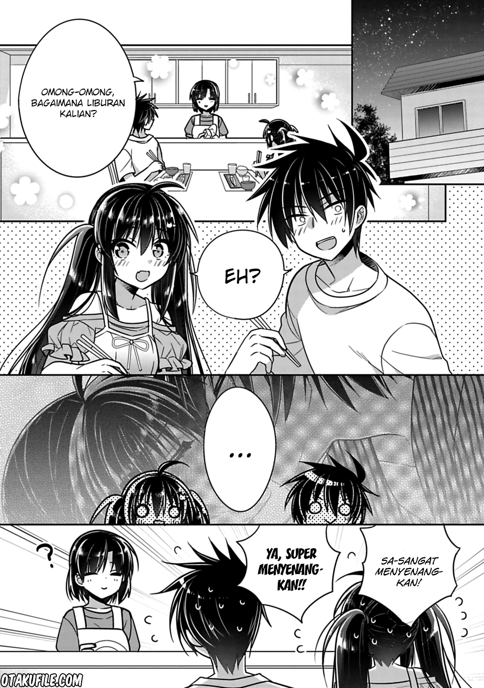 Siscon Ani to Brocon Imouto ga Shoujiki ni Nattara Chapter 17 Gambar 1