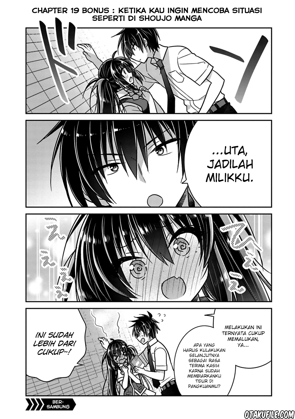 Siscon Ani to Brocon Imouto ga Shoujiki ni Nattara Chapter 19.1 Gambar 1