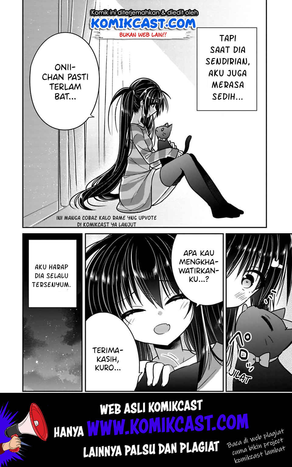 Siscon Ani to Brocon Imouto ga Shoujiki ni Nattara Chapter 21.2 Gambar 3