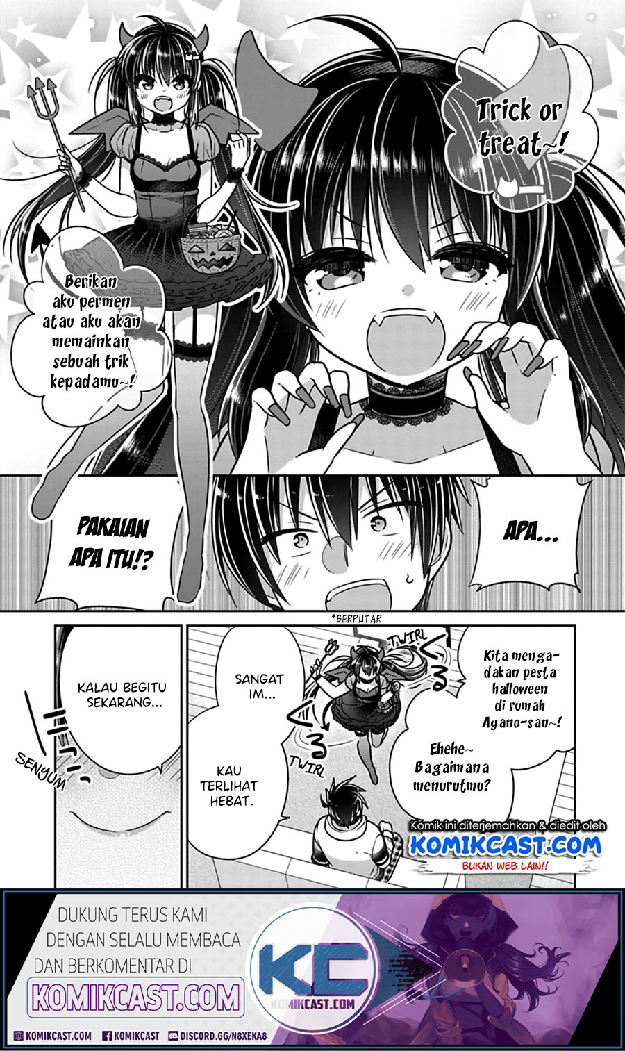 Siscon Ani to Brocon Imouto ga Shoujiki ni Nattara Chapter 23 Gambar 4