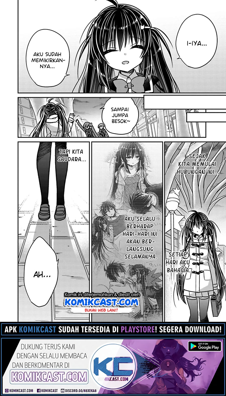 Siscon Ani to Brocon Imouto ga Shoujiki ni Nattara Chapter 28 Gambar 7