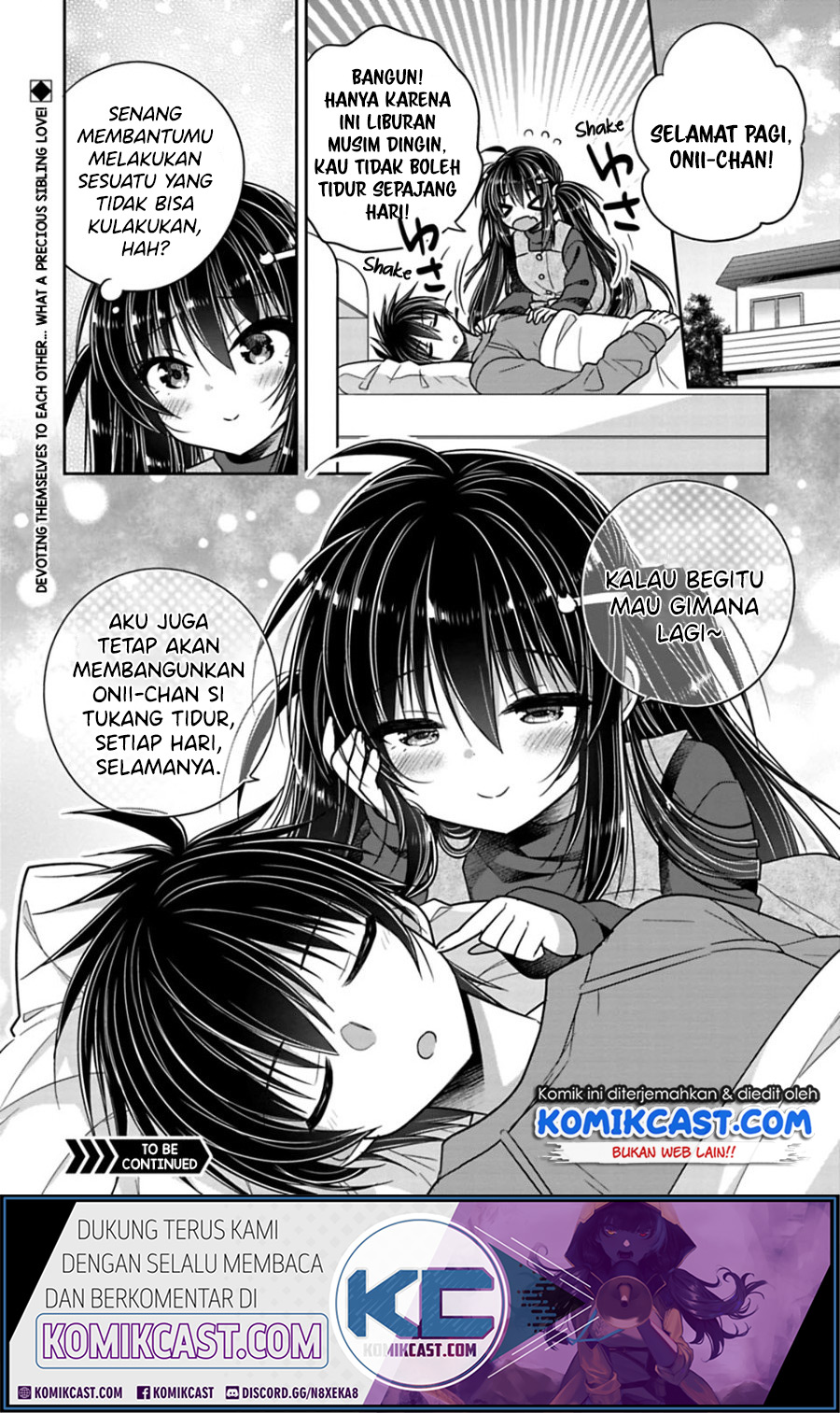 Siscon Ani to Brocon Imouto ga Shoujiki ni Nattara Chapter 34 Gambar 9