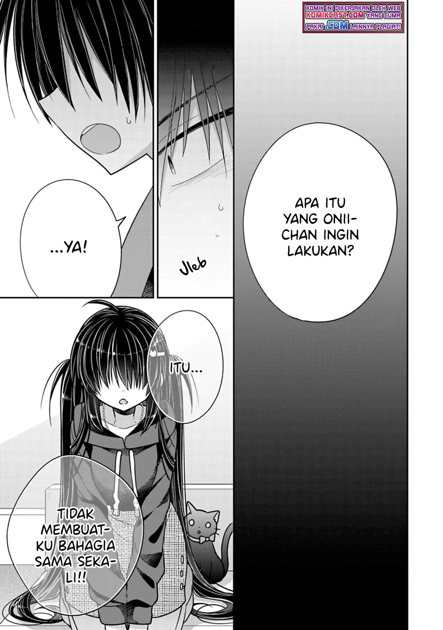 Siscon Ani to Brocon Imouto ga Shoujiki ni Nattara Chapter 37 Gambar 8