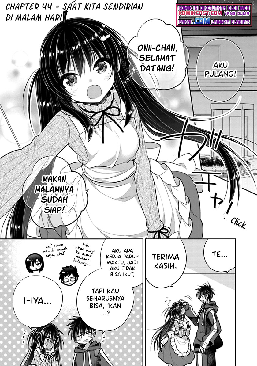 Siscon Ani to Brocon Imouto ga Shoujiki ni Nattara Chapter 44 Gambar 2