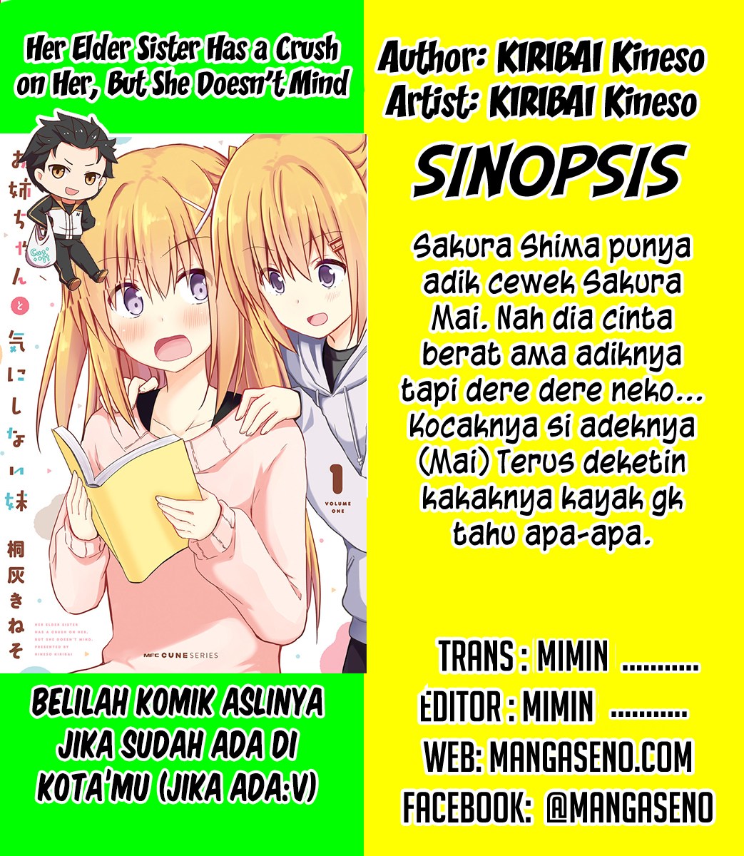 Siscon Onee-chan to Ki ni shinai Imouto Chapter 04 Gambar 1