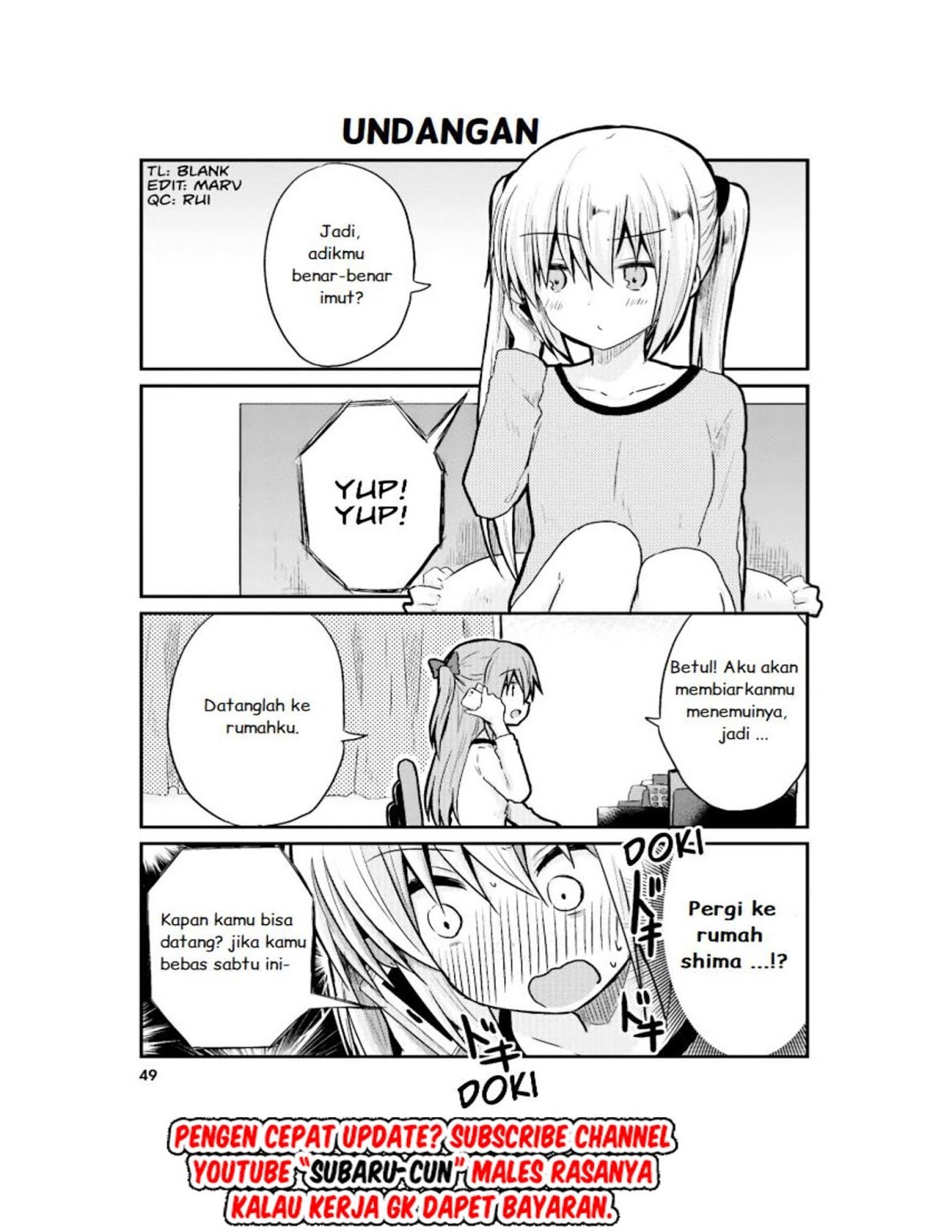 Siscon Onee-chan to Ki ni shinai Imouto Chapter 04 Gambar 6