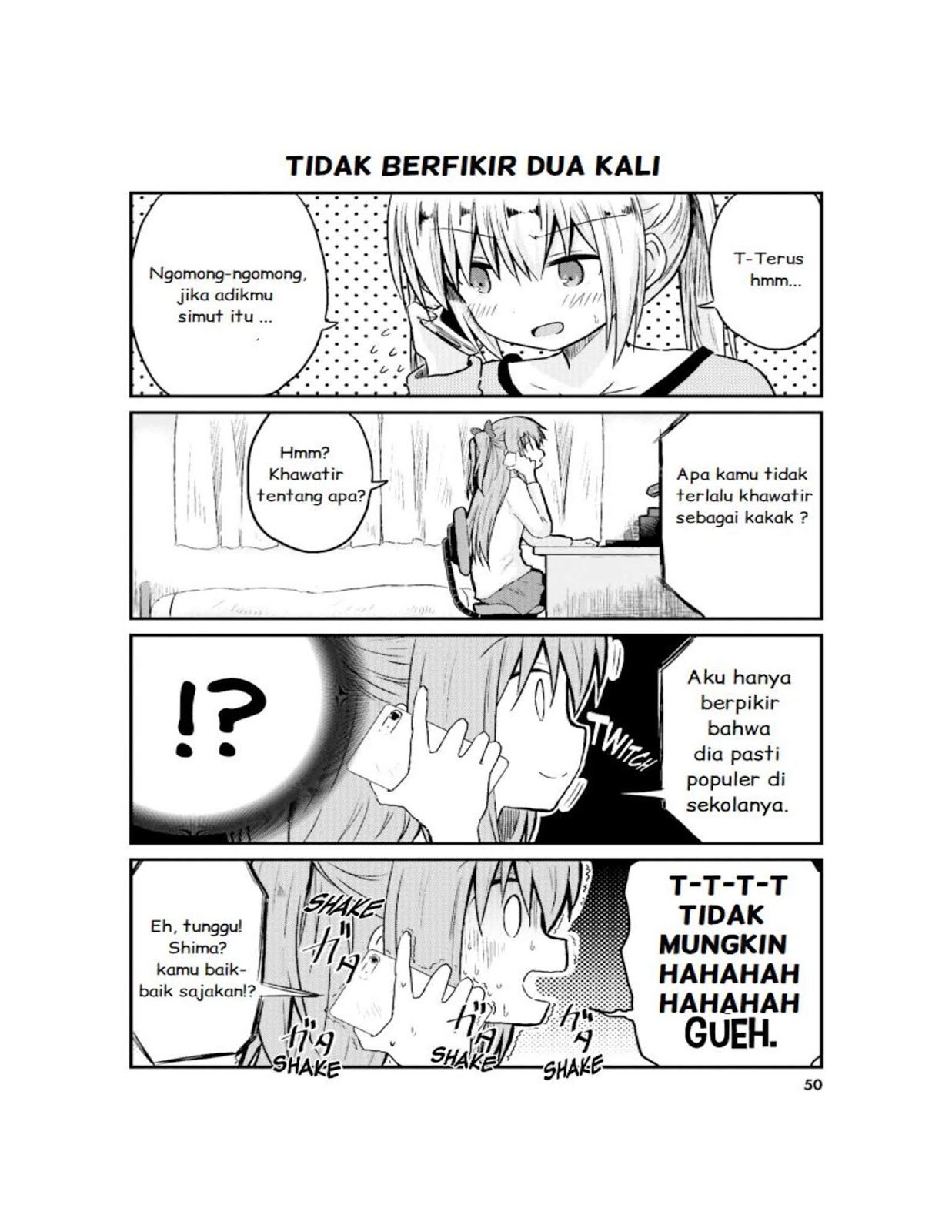 Siscon Onee-chan to Ki ni shinai Imouto Chapter 04 Gambar 7