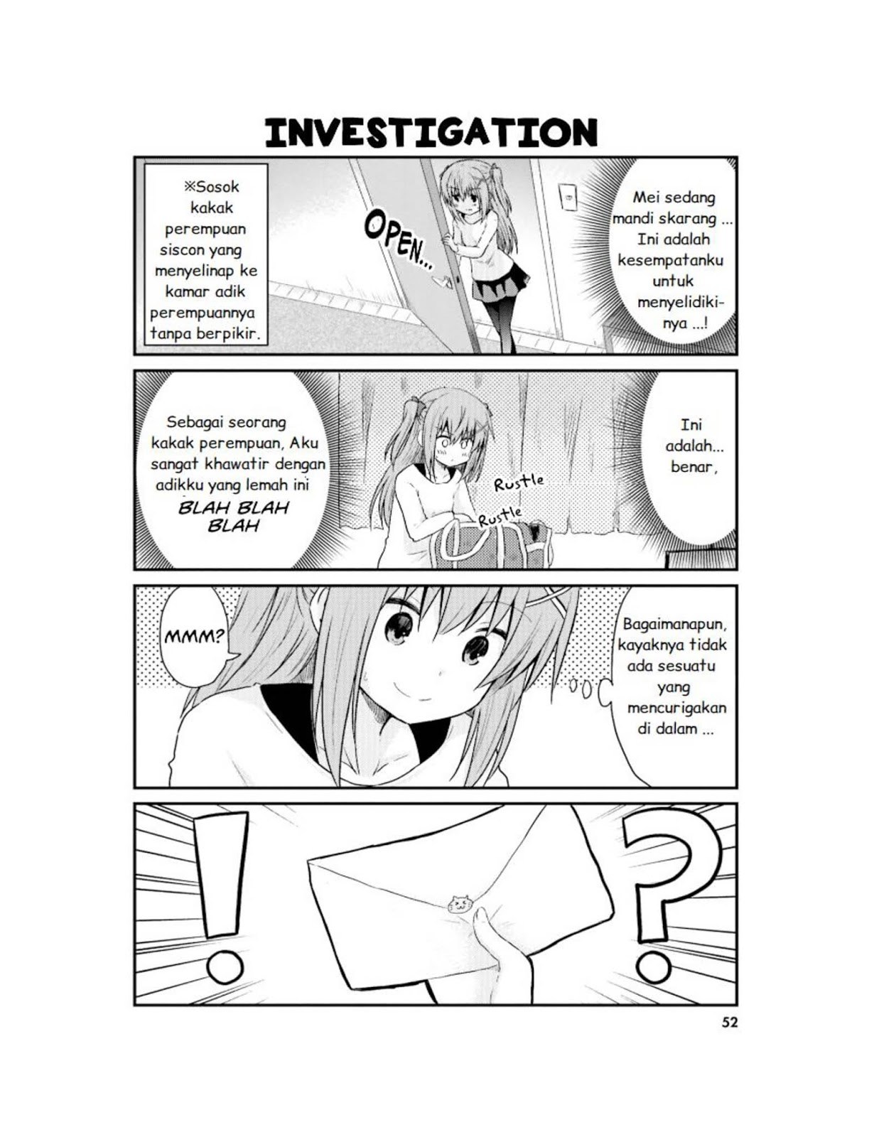 Siscon Onee-chan to Ki ni shinai Imouto Chapter 04 Gambar 9