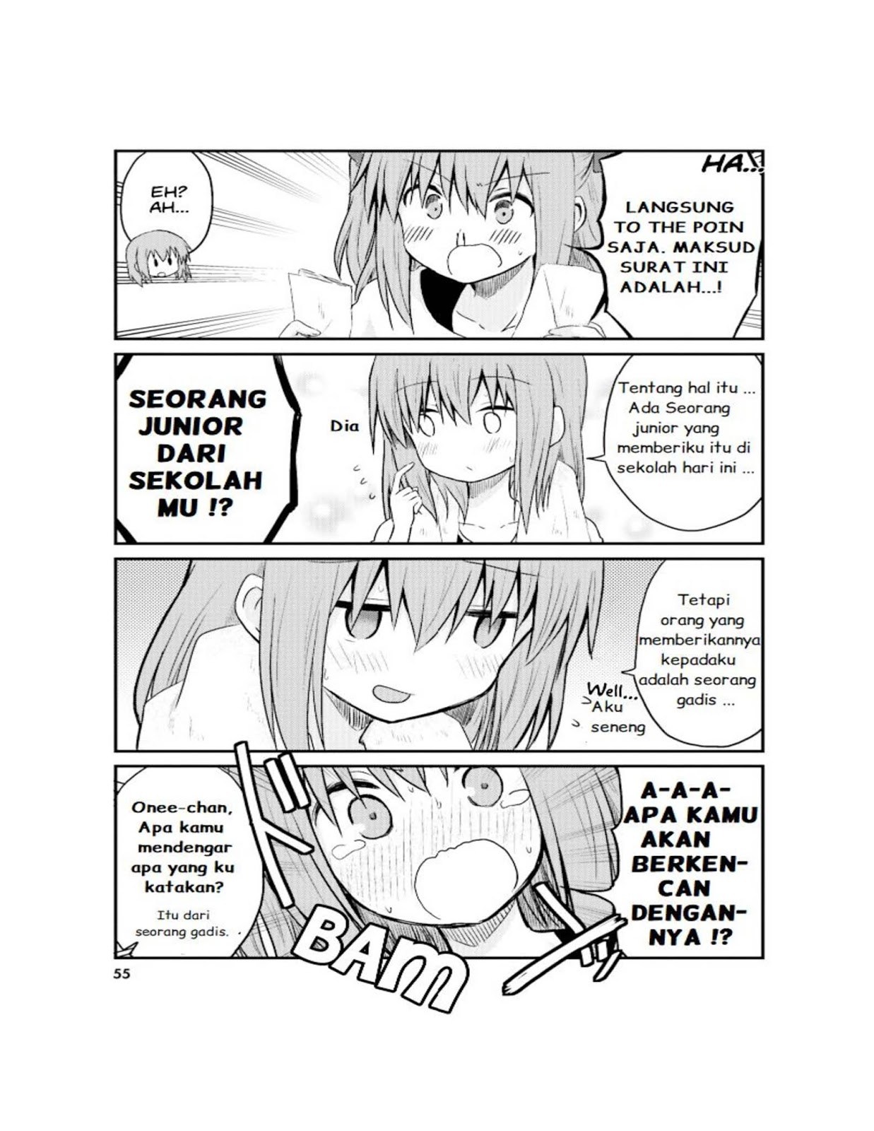 Siscon Onee-chan to Ki ni shinai Imouto Chapter 04 Gambar 12