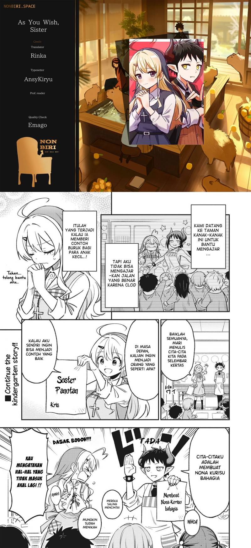 Sister-sama no Ouse no Mama ni Chapter 07 Gambar 1
