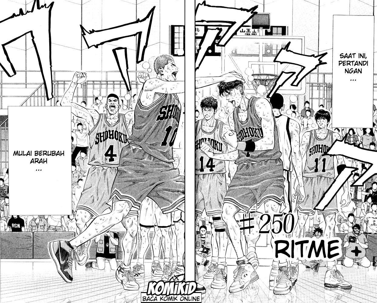 Slam Dunk Chapter 250 Gambar 7