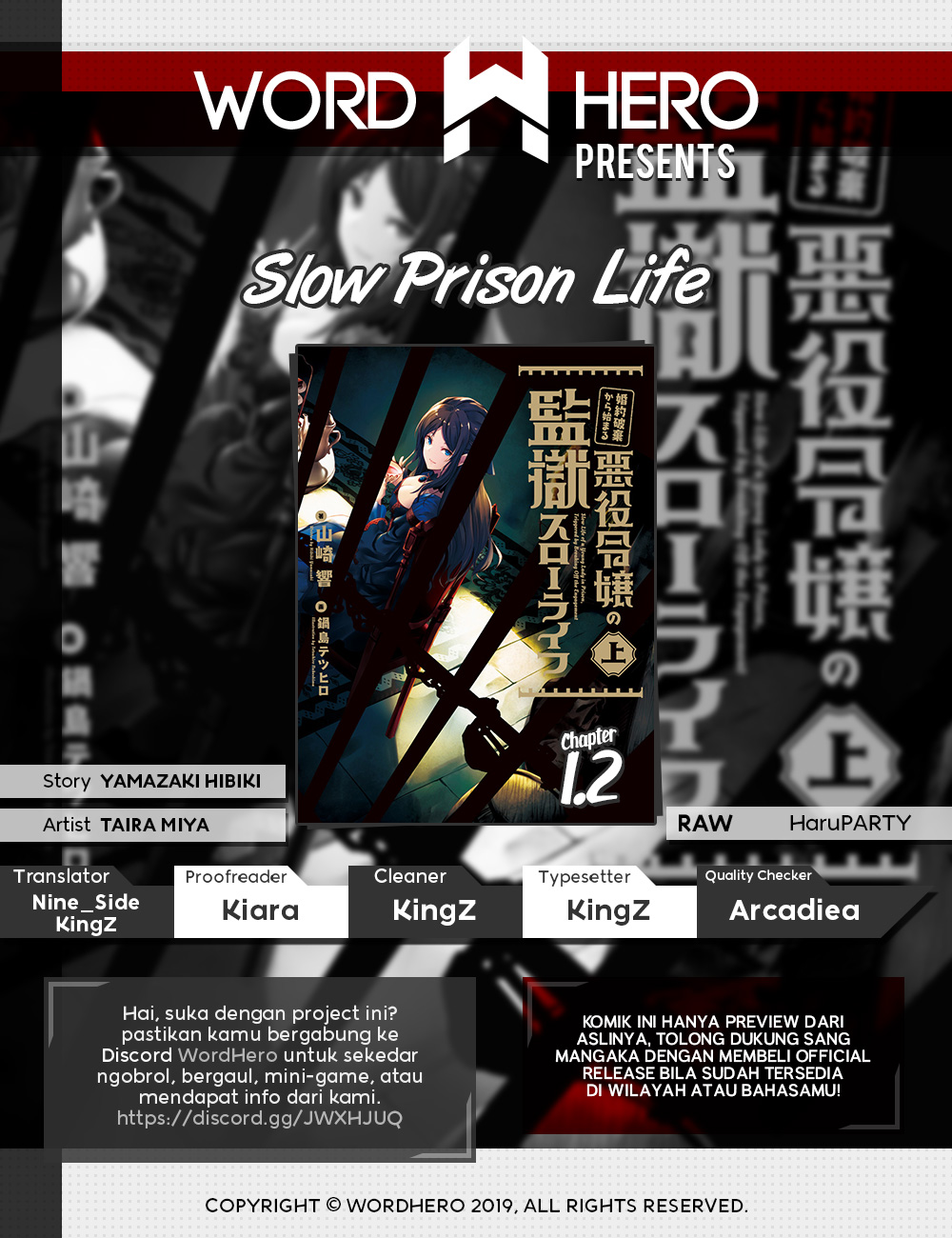 Slow Prison Life Chapter 001.2 Gambar 1