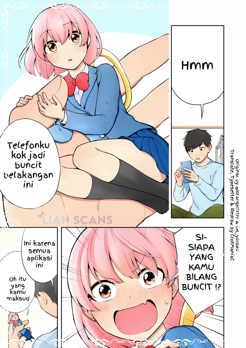 Smartphone-chan in Love Chapter 11.5 Gambar 1