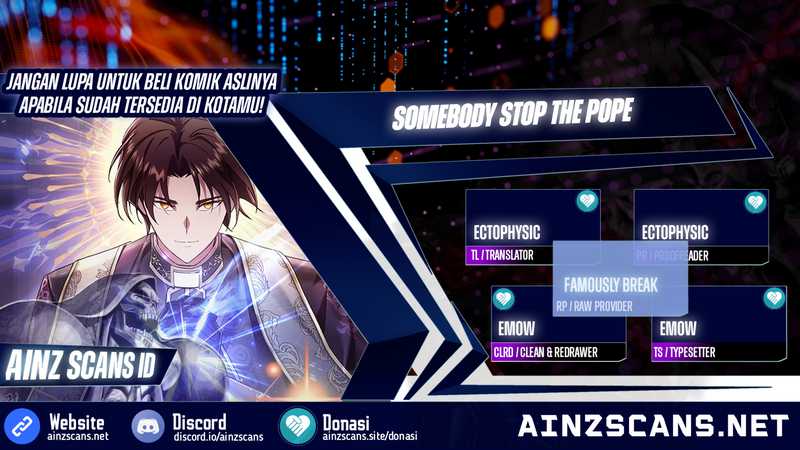 Somebody Stop the Pope Chapter 04 Gambar 1