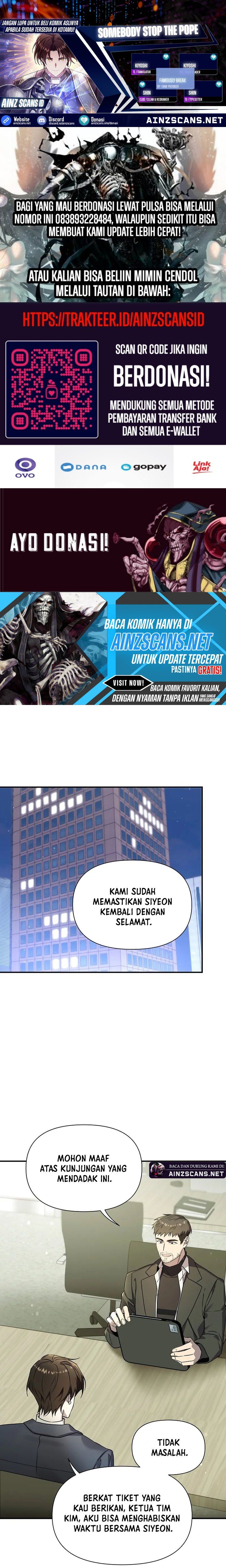 Somebody Stop the Pope Chapter 08 Gambar 1