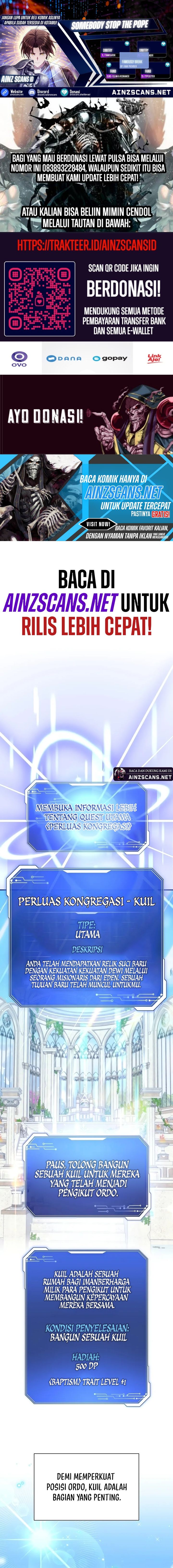 Somebody Stop the Pope Chapter 13 Gambar 1