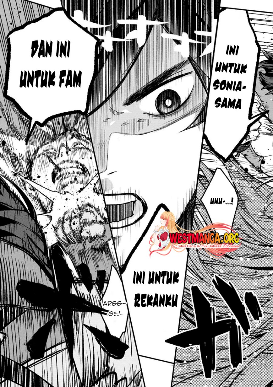 Sono Monban, Saikyou Nitsuki: Tsuihou Sareta Bougyo Ryoku 9999 no Senshi, Outo no Monban Toshite Musou Suru Chapter 21 Gambar 16