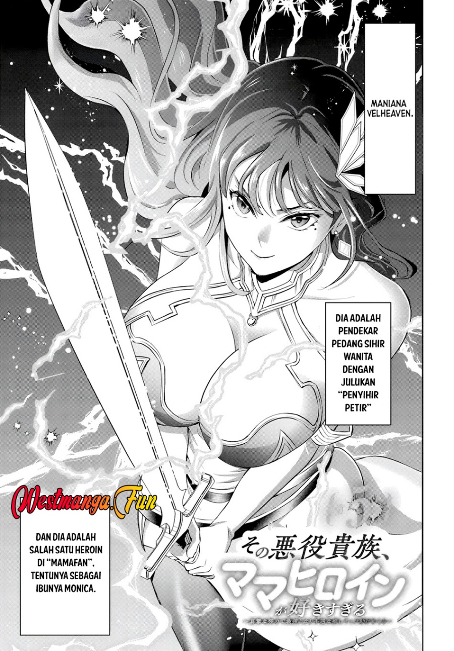 Sono Akuyaku Kizoku, Mama Heroine ga Suki Sugiru ~Shinshi na Doryoku de Saikyou to Nari Fuguu na Oshi Chara Tasukemakuru~ Chapter 05 Gambar 2