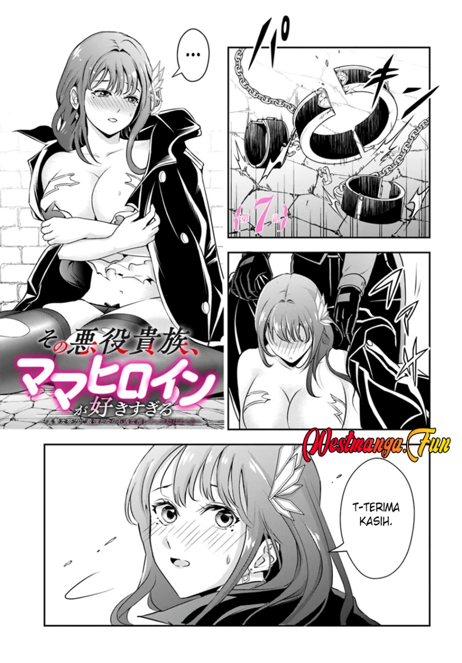 Sono Akuyaku Kizoku, Mama Heroine ga Suki Sugiru ~Shinshi na Doryoku de Saikyou to Nari Fuguu na Oshi Chara Tasukemakuru~ Chapter 07 Gambar 2