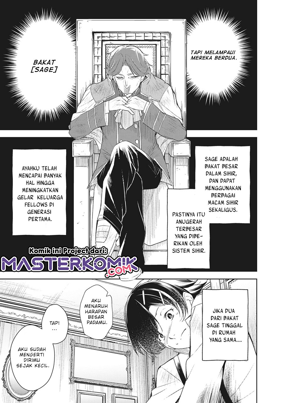 Sono Munou, Jitsuha Sekai Saikyou no Mahoutsukai Chapter 01.1 Gambar 12