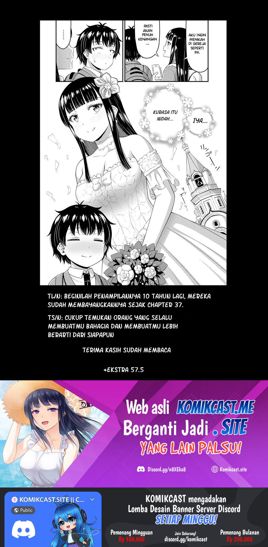 Sore wa Rei no Shiwaza desu Chapter 57 END Gambar 18